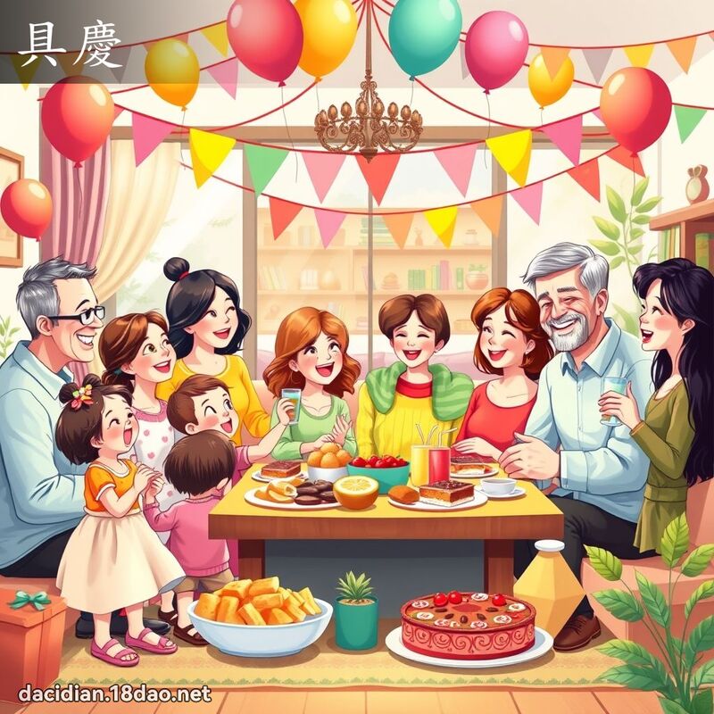 具庆 - 国语大辞典配图