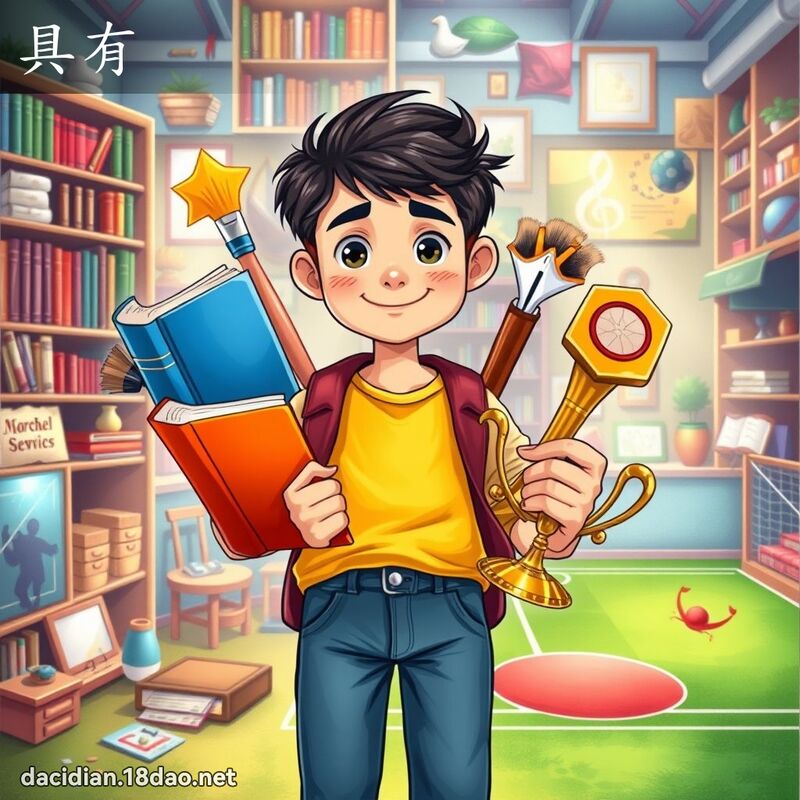 具有 - 国语大辞典配图