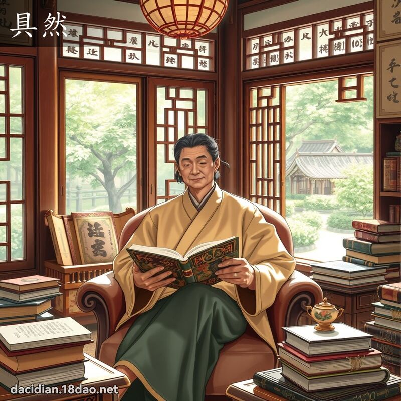 具然 - 国语大辞典配图