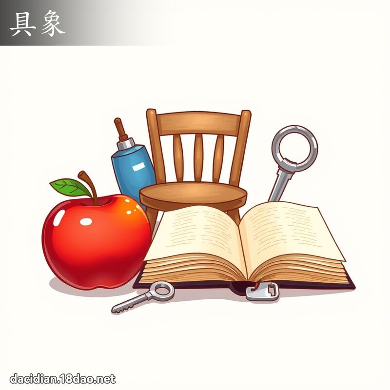 具象 - 国语大辞典配图