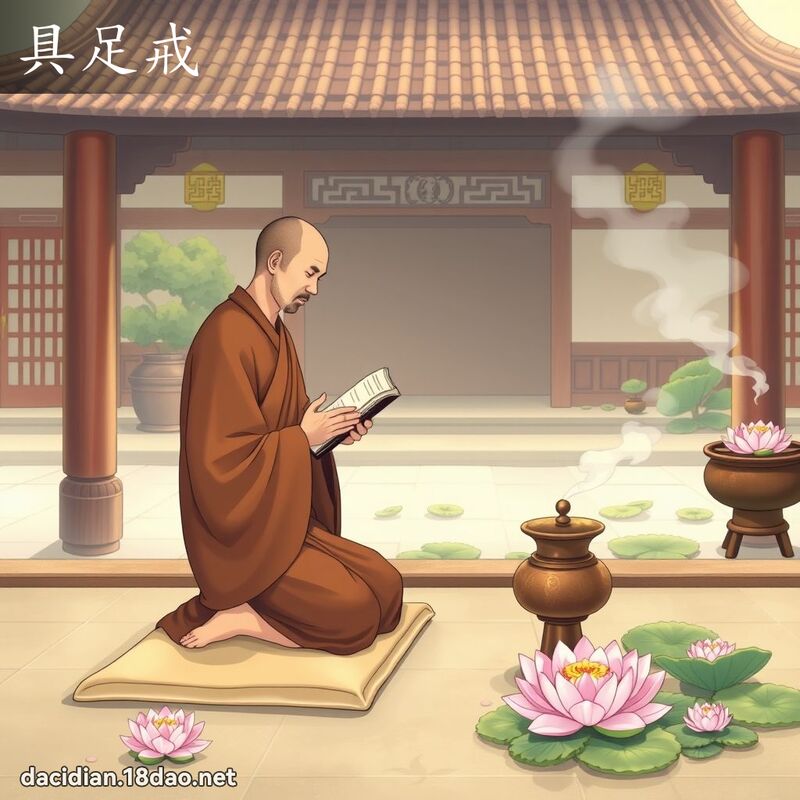 具足戒 - 國語大辭典配圖