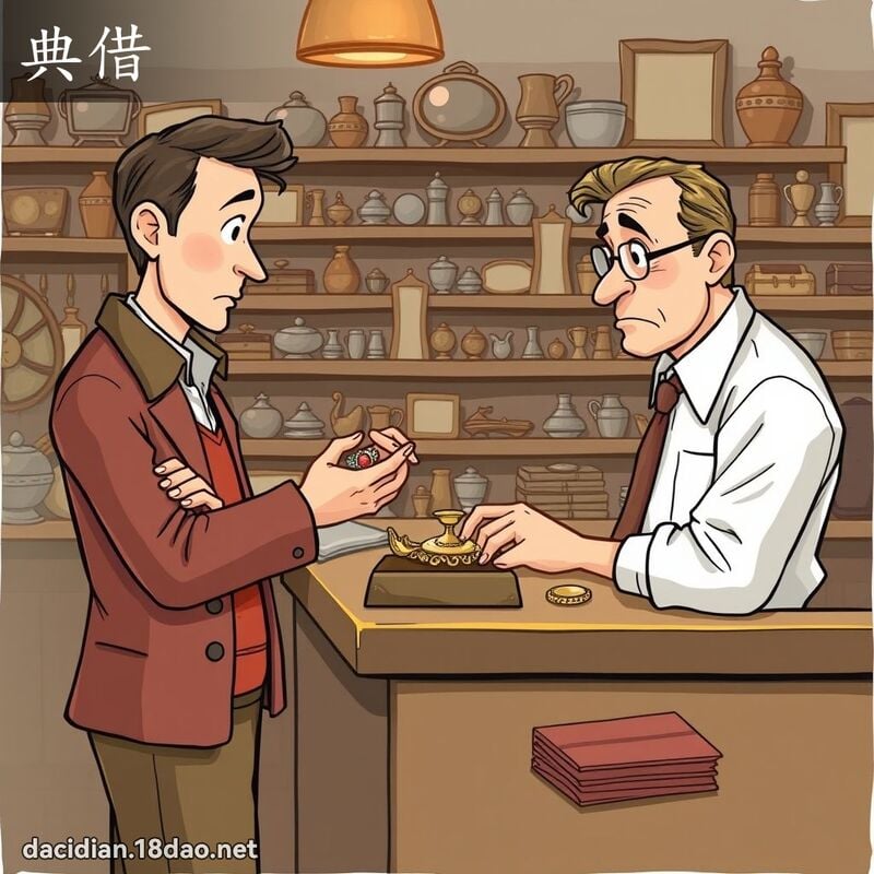 典借 - 国语大辞典配图