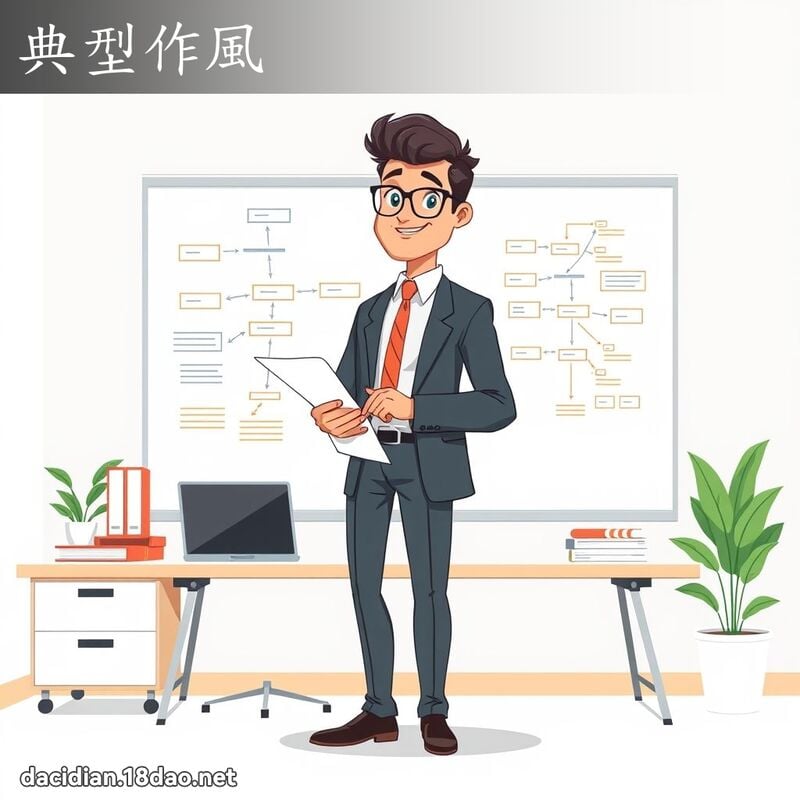 典型作风 - 国语大辞典配图