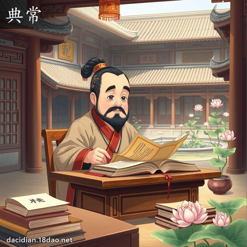 典常 - 國語大辭典配圖