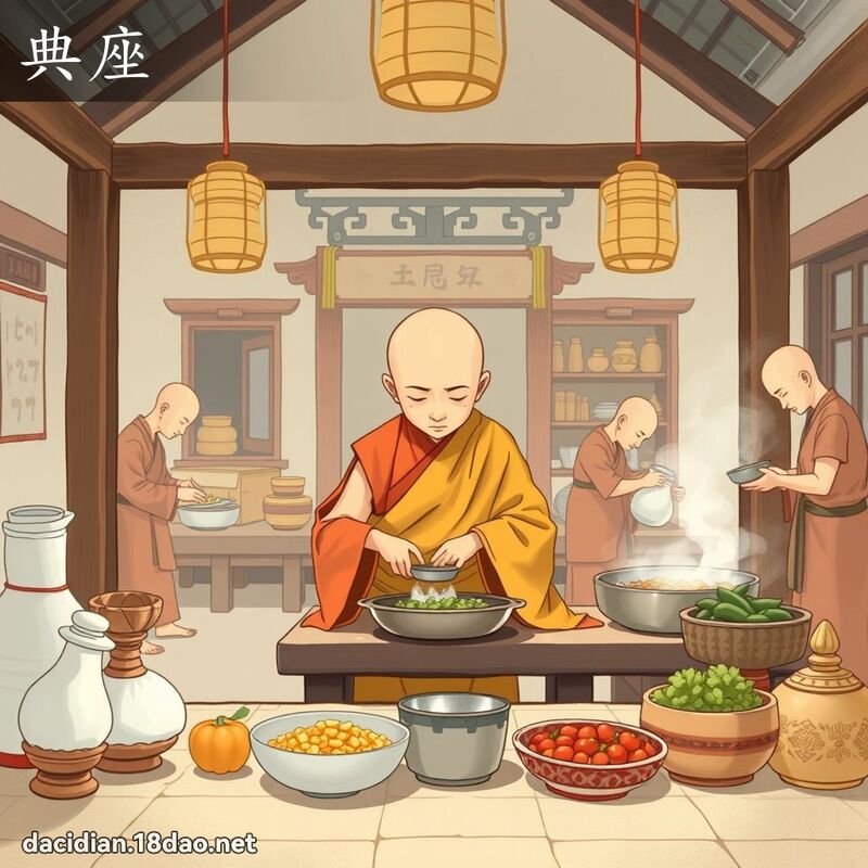 典座 - 國語大辭典配圖