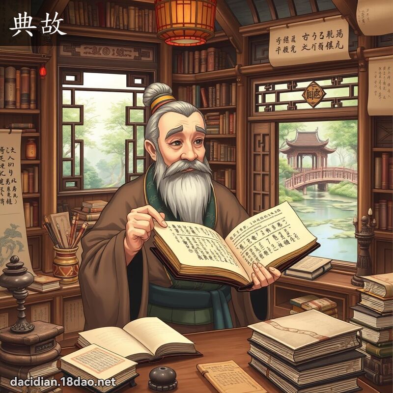 典故 - 國語大辭典配圖