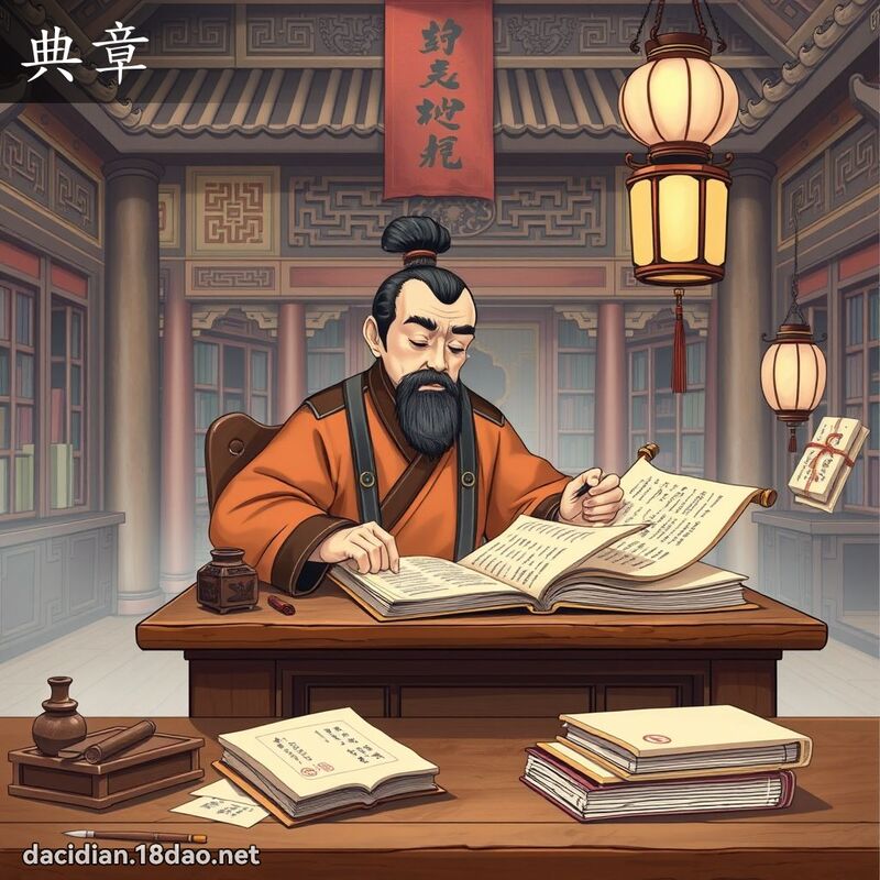 典章 - 國語大辭典配圖