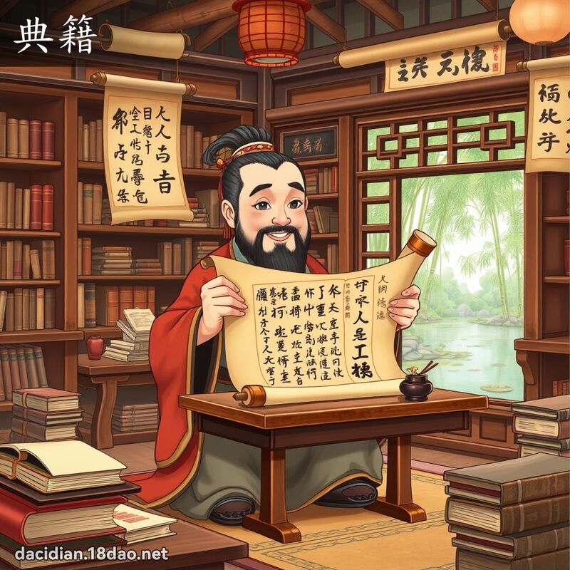 典籍 - 國語大辭典配圖