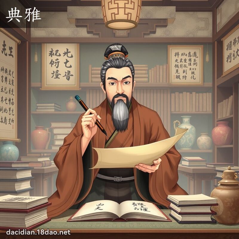 典雅 - 國語大辭典配圖