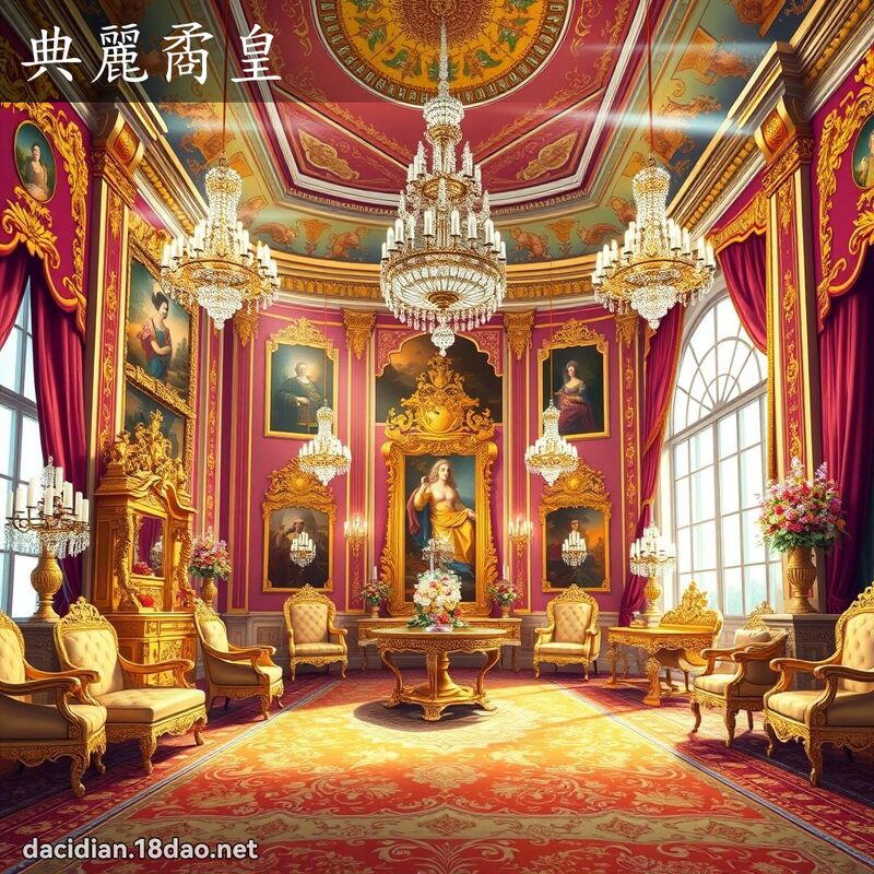 典麗矞皇 - 國語大辭典配圖