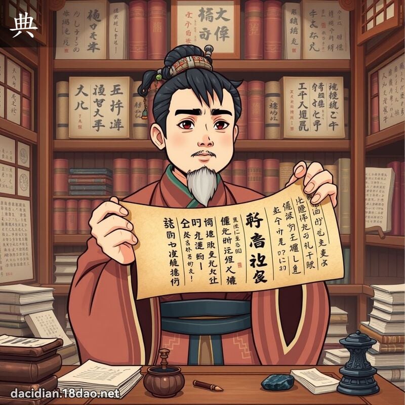 典 - 國語大辭典配圖
