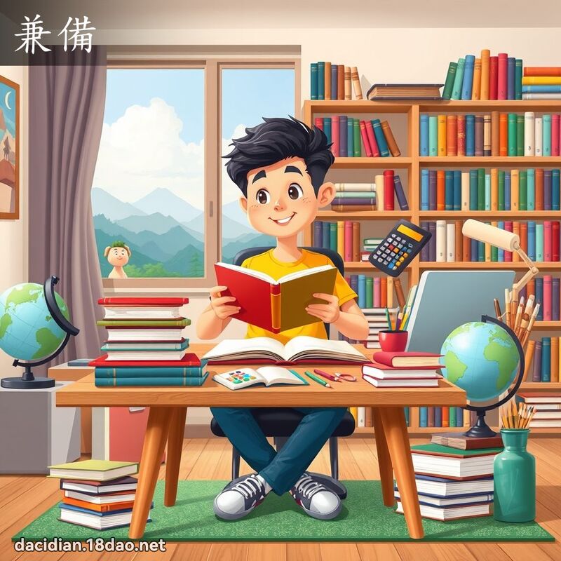 兼备 - 国语大辞典配图