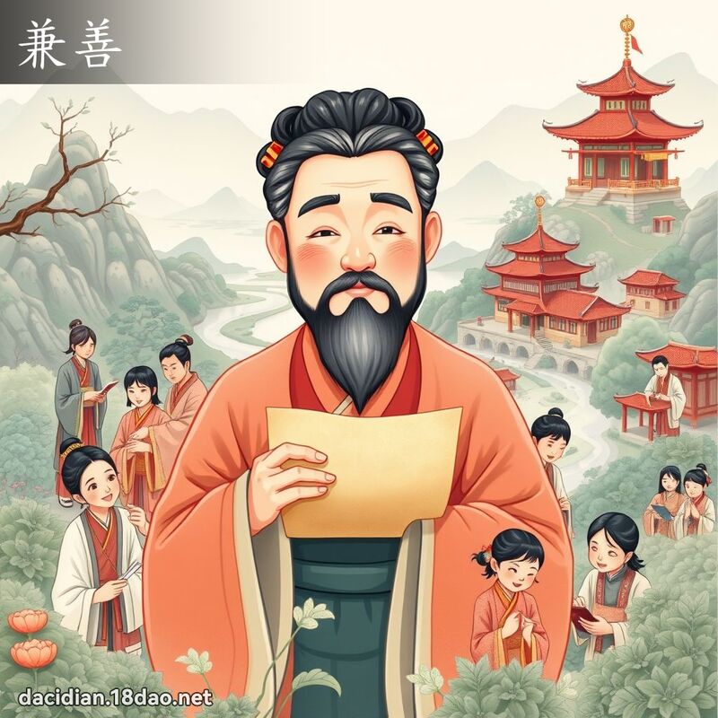 兼善 - 国语大辞典配图