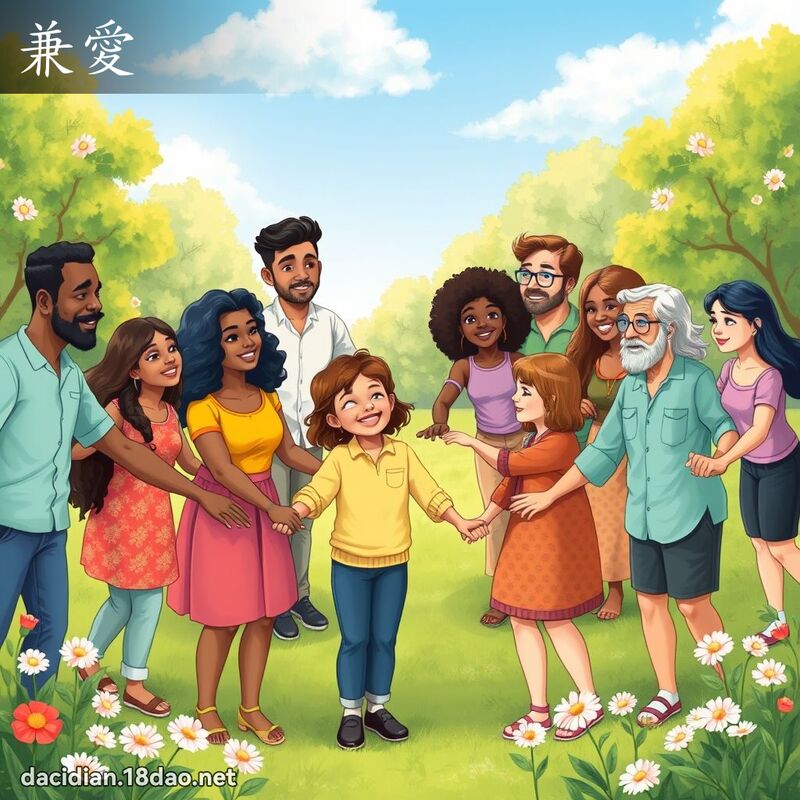 兼爱 - 国语大辞典配图