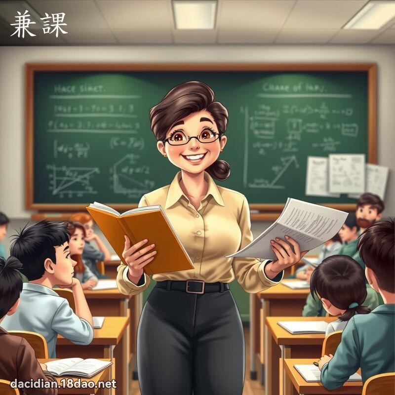 兼課 - 國語大辭典配圖