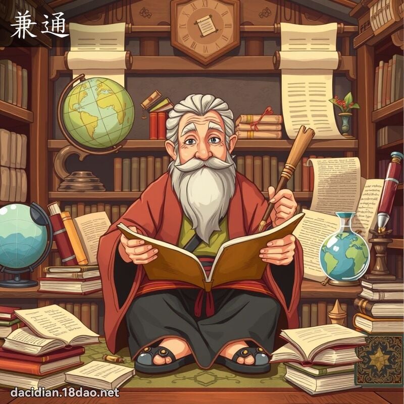 兼通 - 國語大辭典配圖