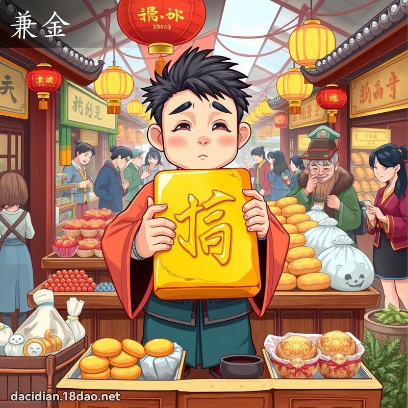 兼金 - 国语大辞典配图