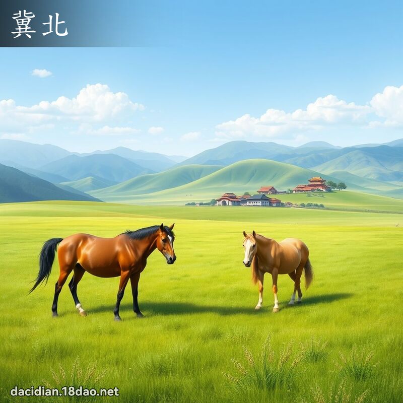 冀北 - 國語大辭典配圖