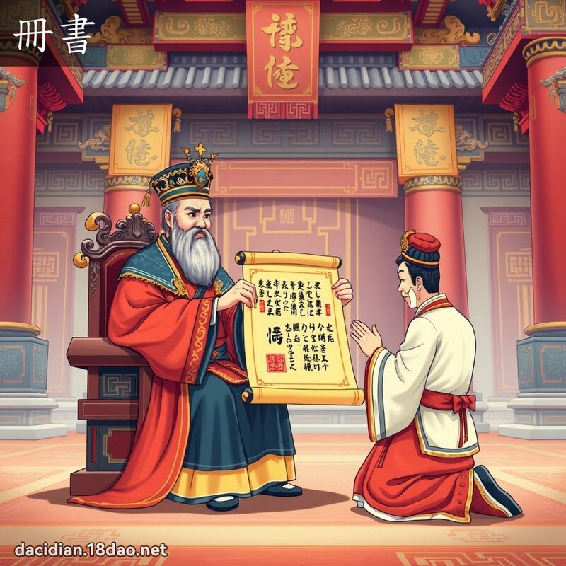 冊書 - 國語大辭典配圖