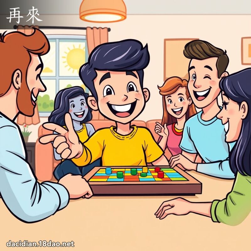 再来 - 国语大辞典配图