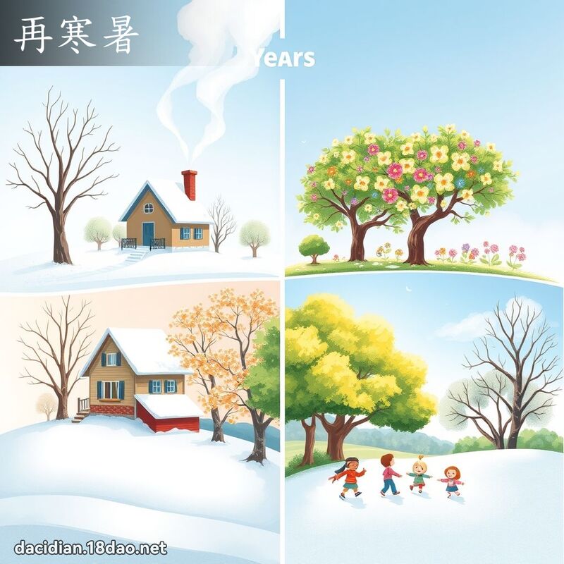 再寒暑 - 国语大辞典配图