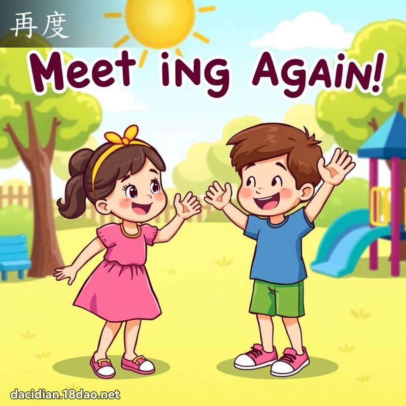 再度 - 國語大辭典配圖