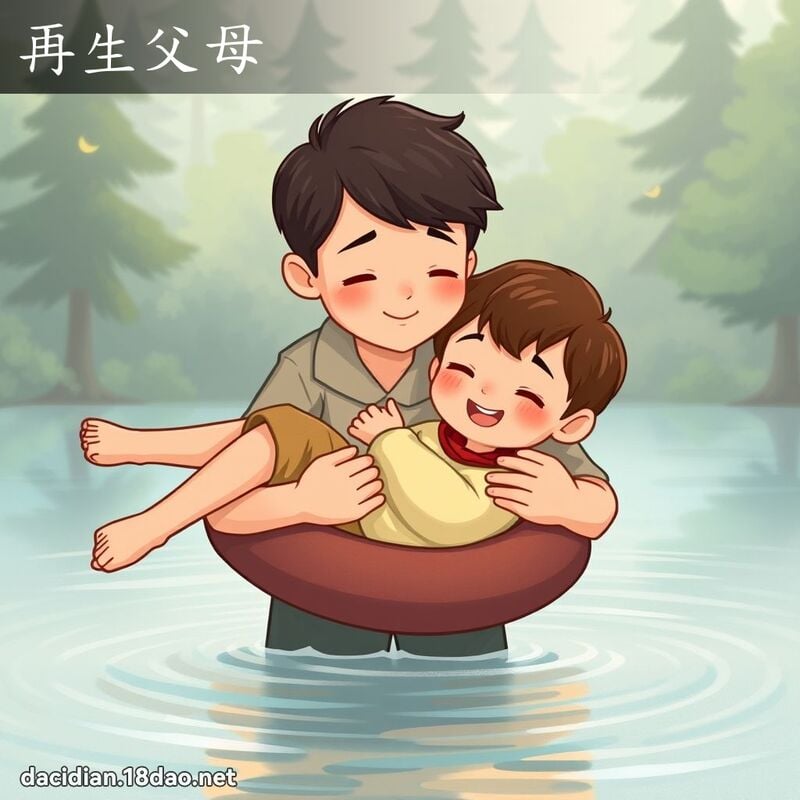 再生父母 - 國語大辭典配圖