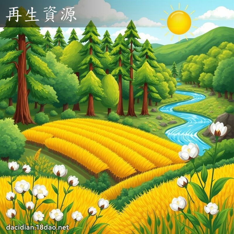 再生资源 - 国语大辞典配图