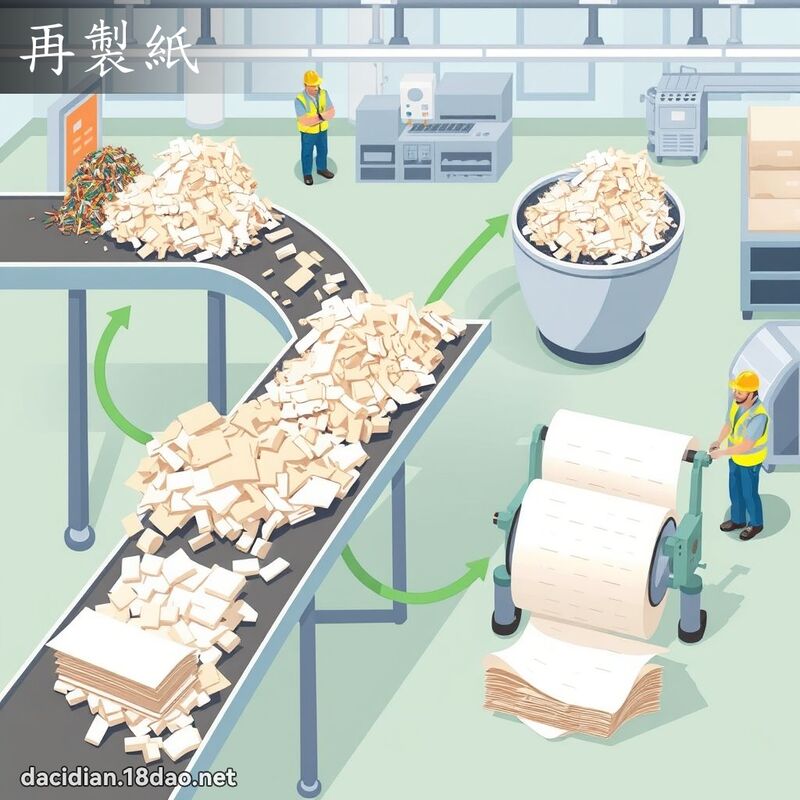 再制纸 - 国语大辞典配图
