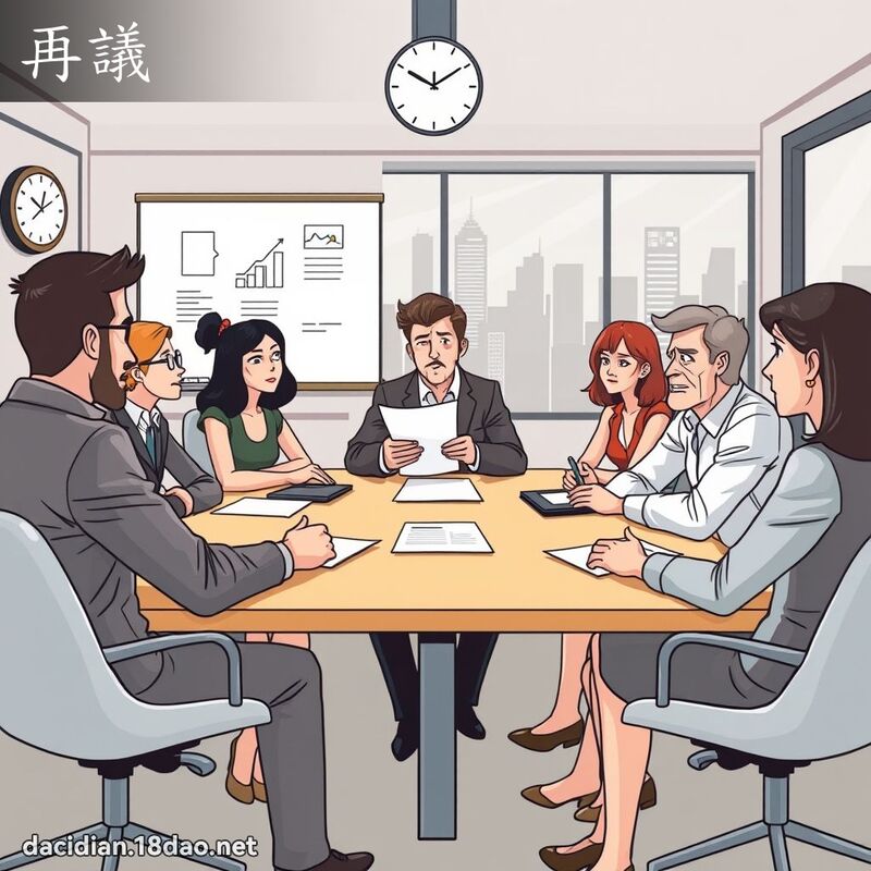 再議 - 國語大辭典配圖