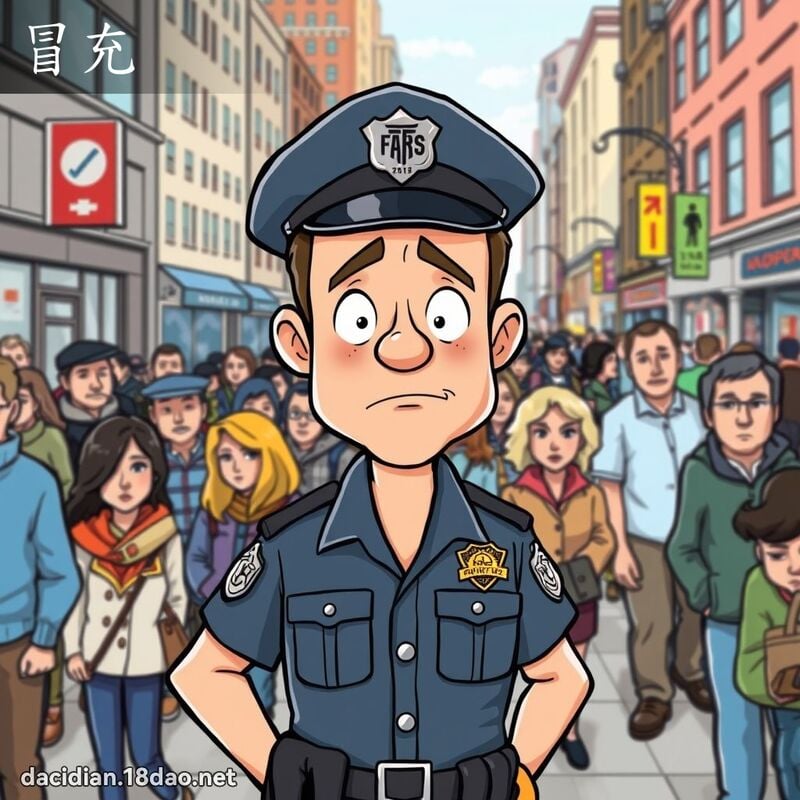 冒充 - 国语大辞典配图