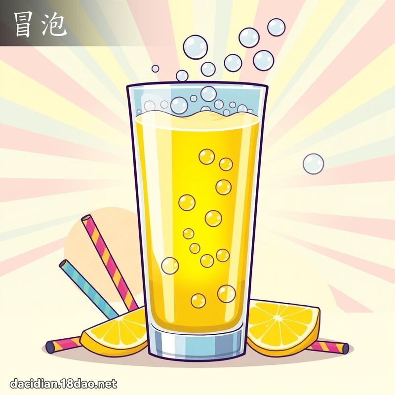 冒泡 - 国语大辞典配图