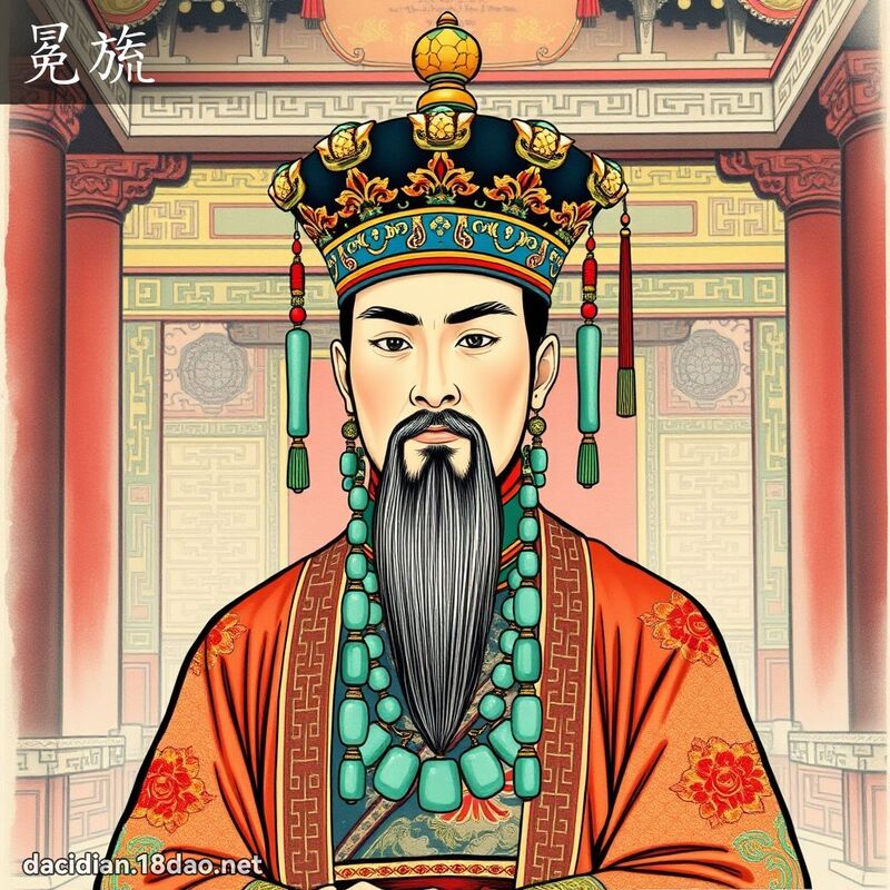 冕旒 - 国语大辞典配图