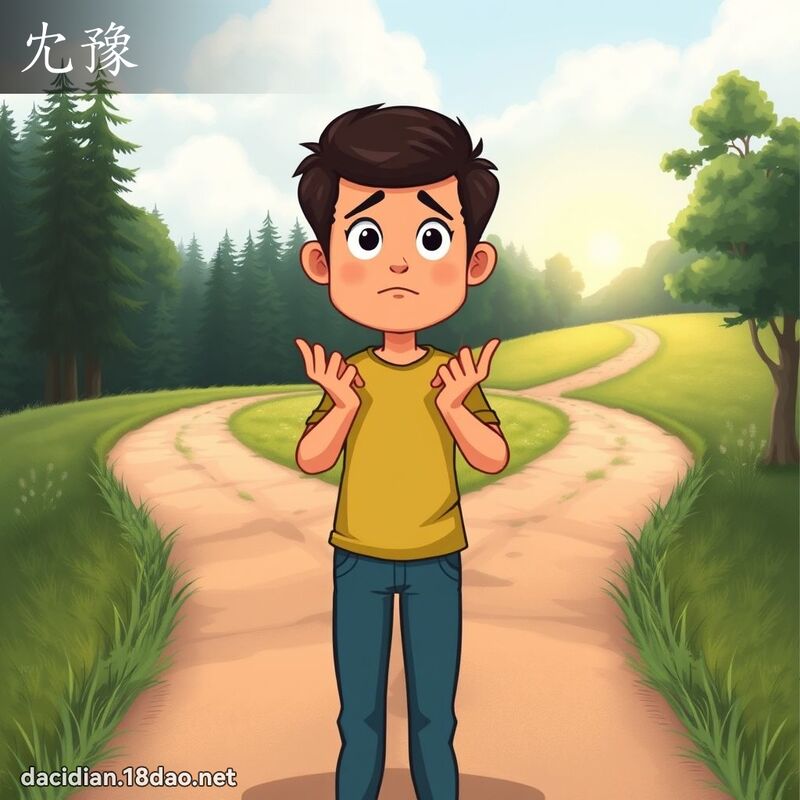 冘豫 - 国语大辞典配图