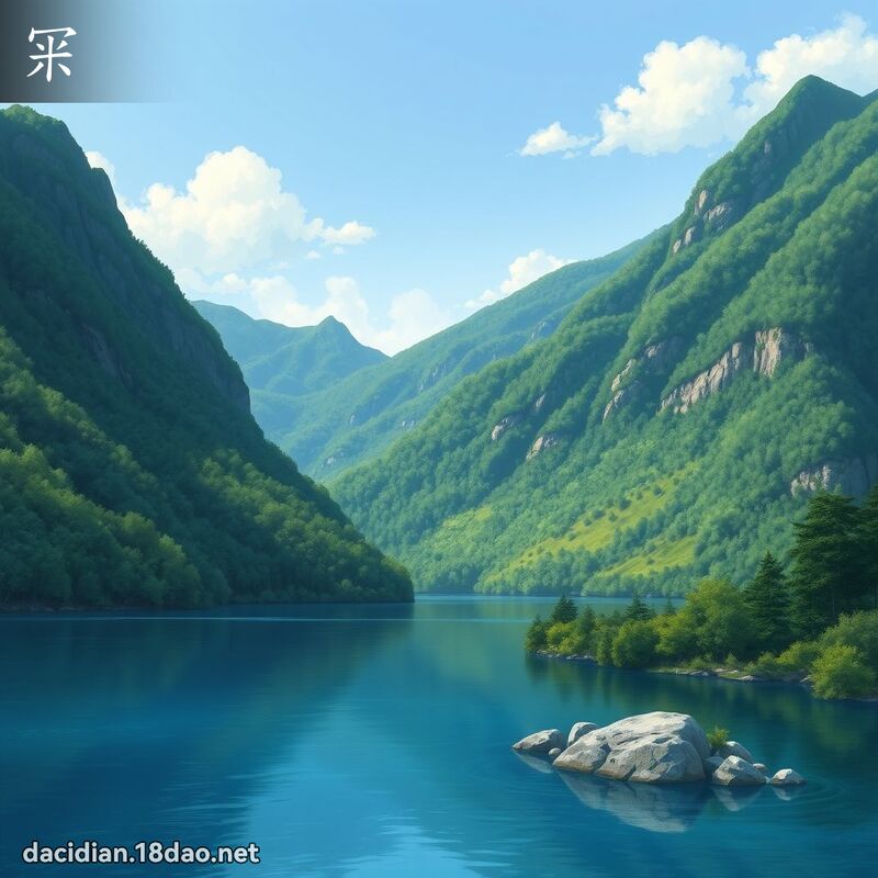 冞 - 國語大辭典配圖
