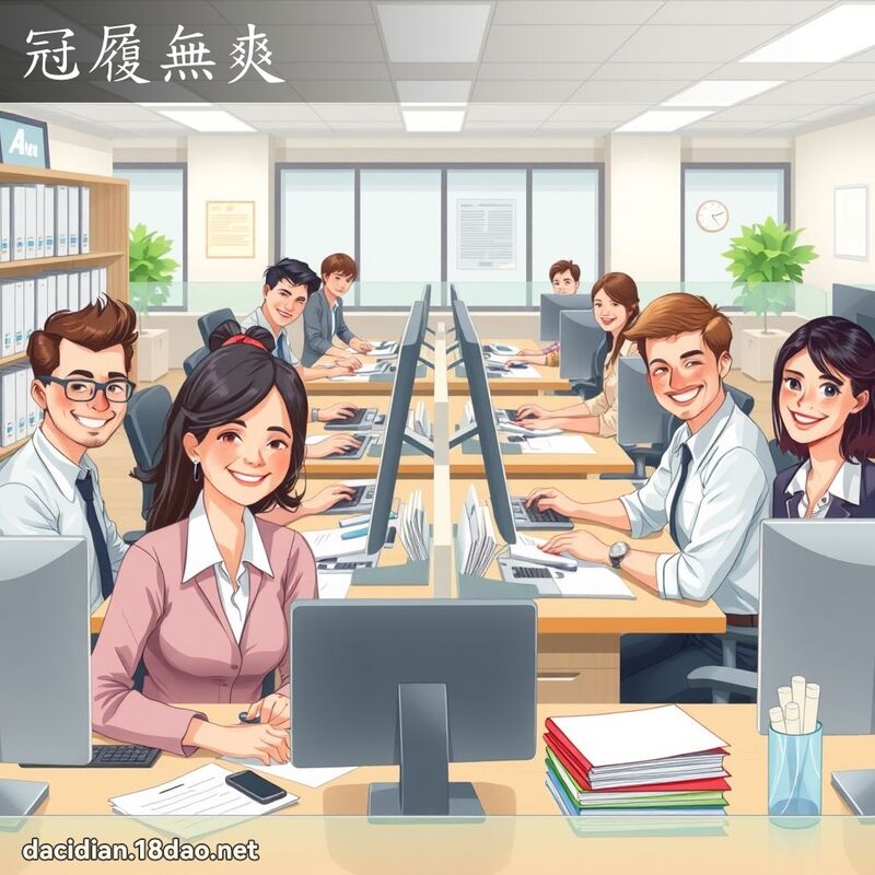 冠履無爽 - 國語大辭典配圖