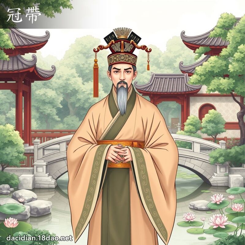 冠带 - 国语大辞典配图