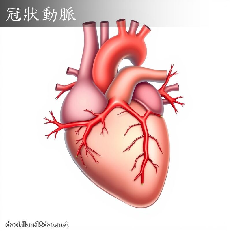 冠狀動脈 - 國語大辭典配圖