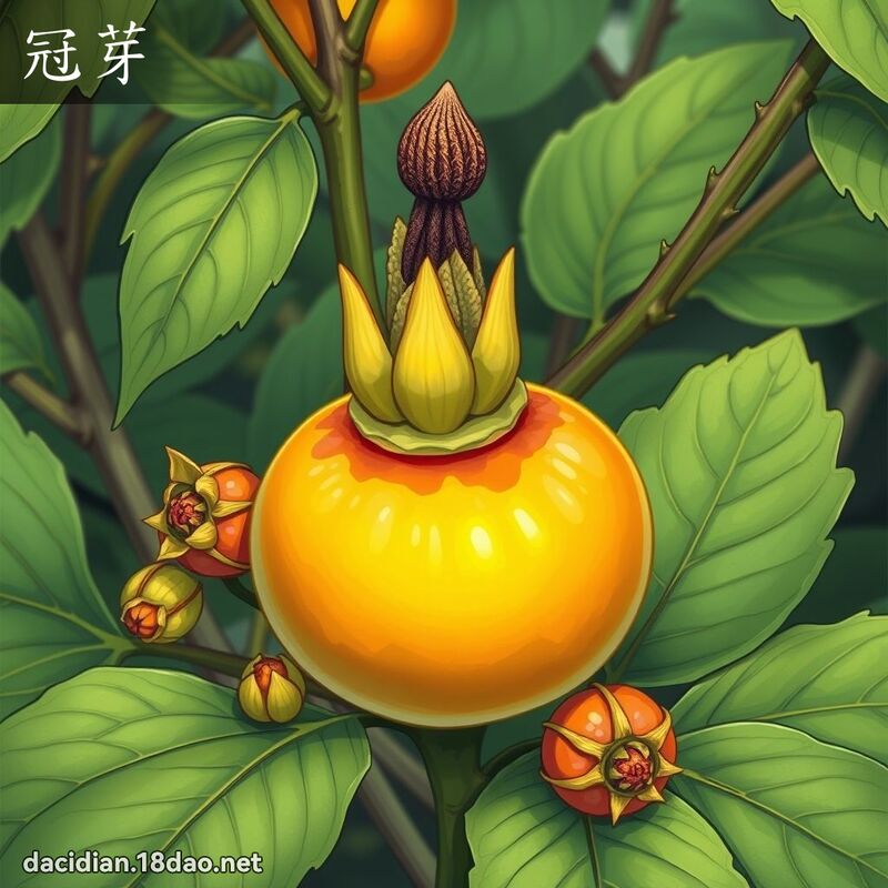 冠芽 - 国语大辞典配图