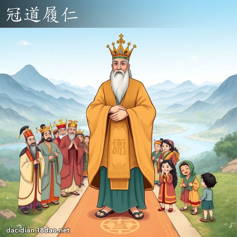 冠道履仁 - 国语大辞典配图