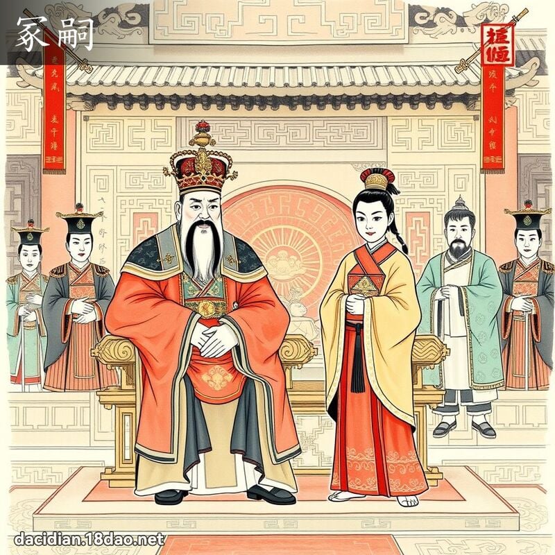 冢嗣 - 国语大辞典配图