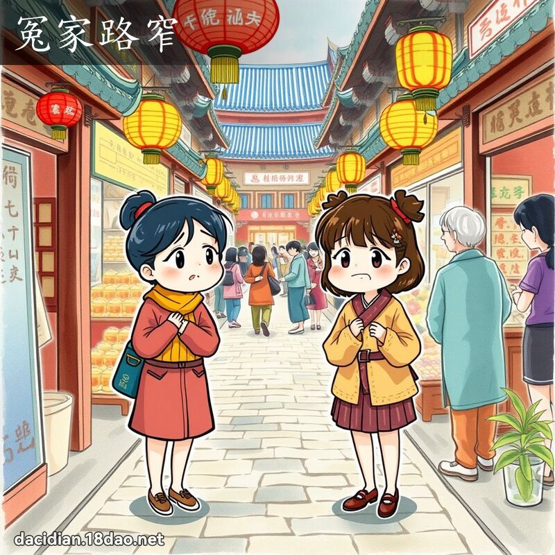 冤家路窄 - 國語大辭典配圖