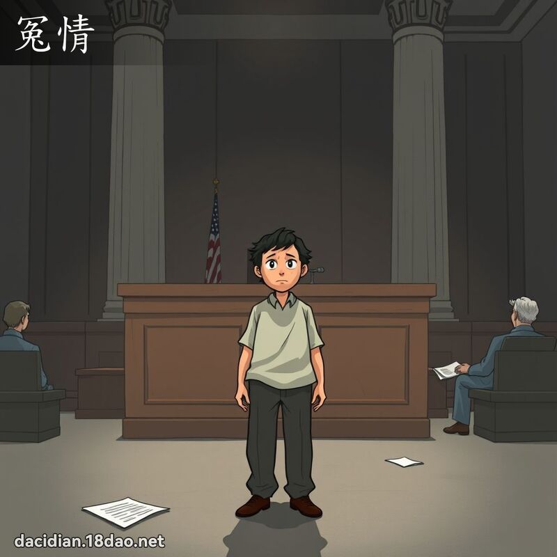 冤情 - 國語大辭典配圖