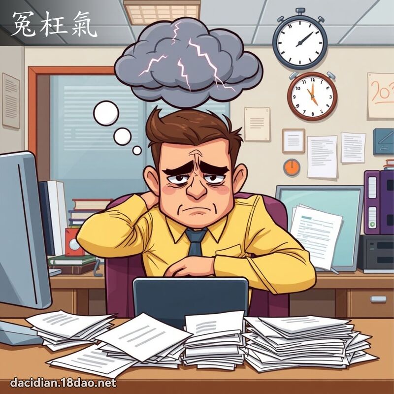 冤枉氣 - 國語大辭典配圖