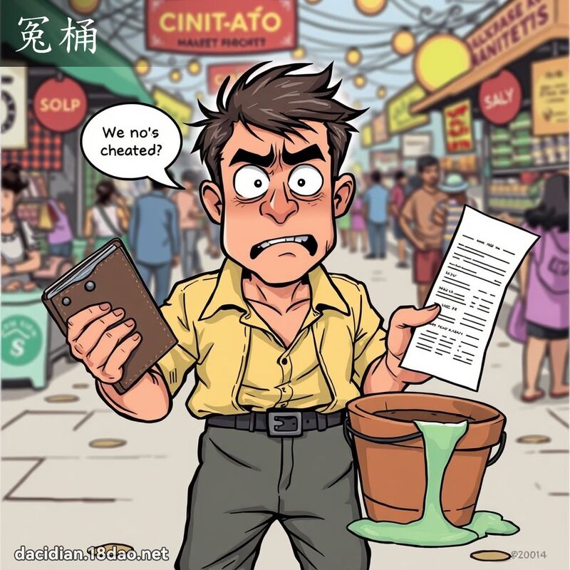 冤桶 - 國語大辭典配圖