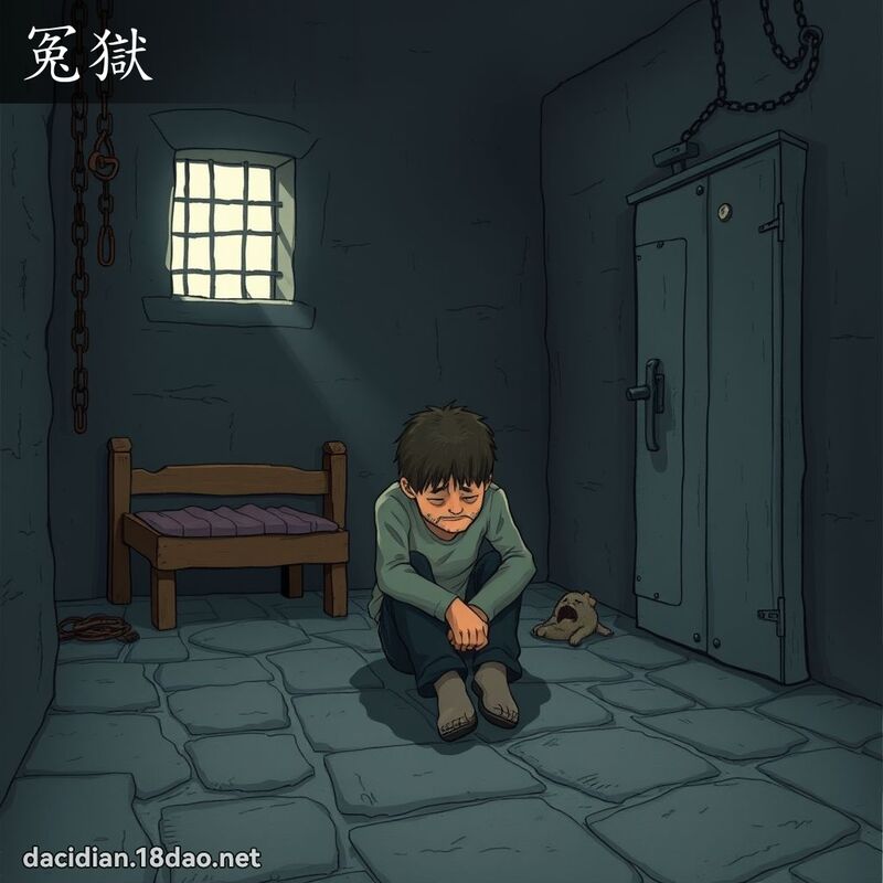 冤獄 - 國語大辭典配圖