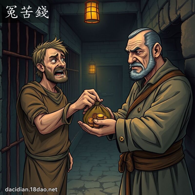 冤苦钱 - 国语大辞典配图