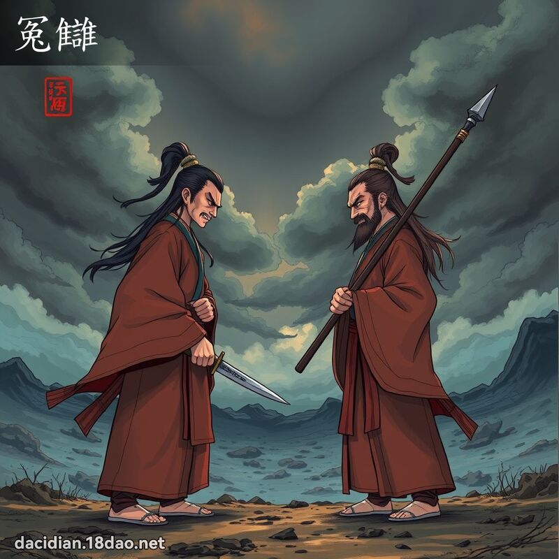 冤讎 - 国语大辞典配图