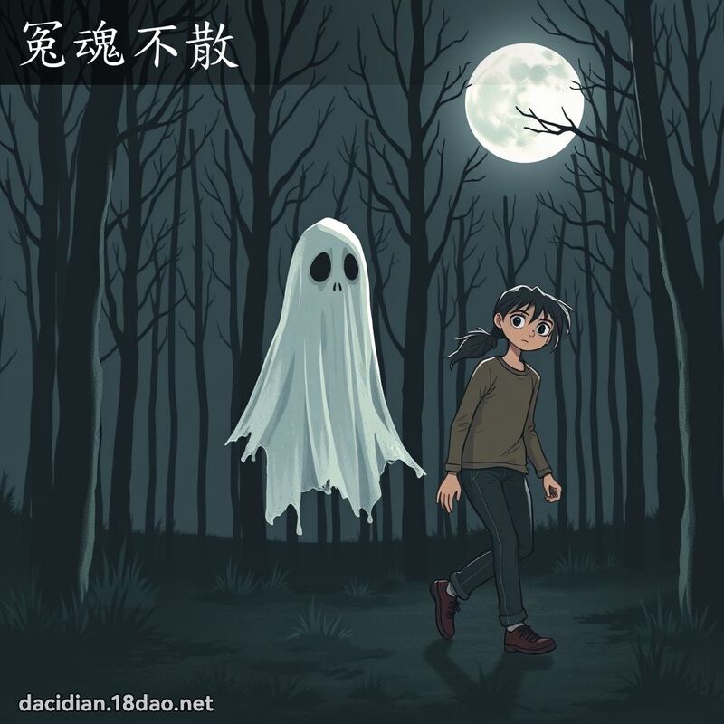 冤魂不散 - 國語大辭典配圖