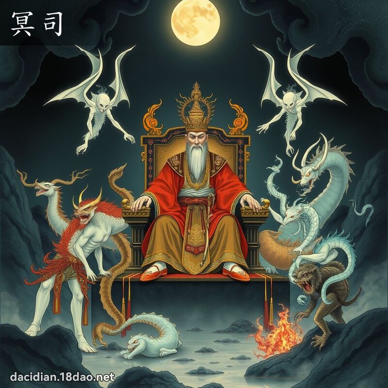 冥司 - 國語大辭典配圖